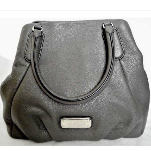 Marc Jacobs Electro Q Fran Dark Gray Silver Hardware Hand and shoulder Bag - Picture 2 of 14